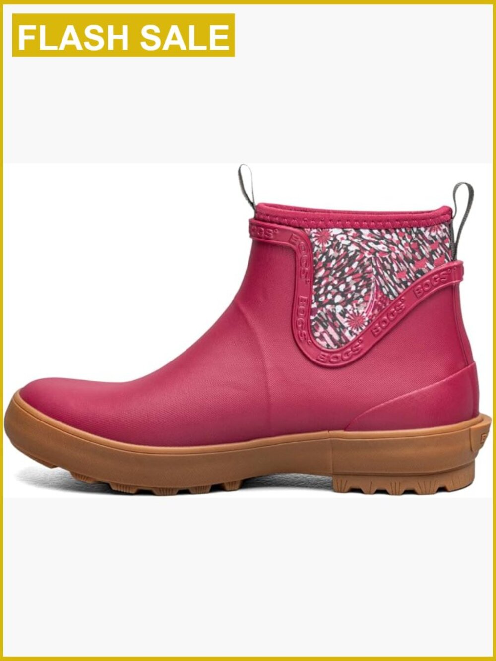 Waterproof Ankle Chelsea Rain Boot Pull-On Comfort Garden Boot